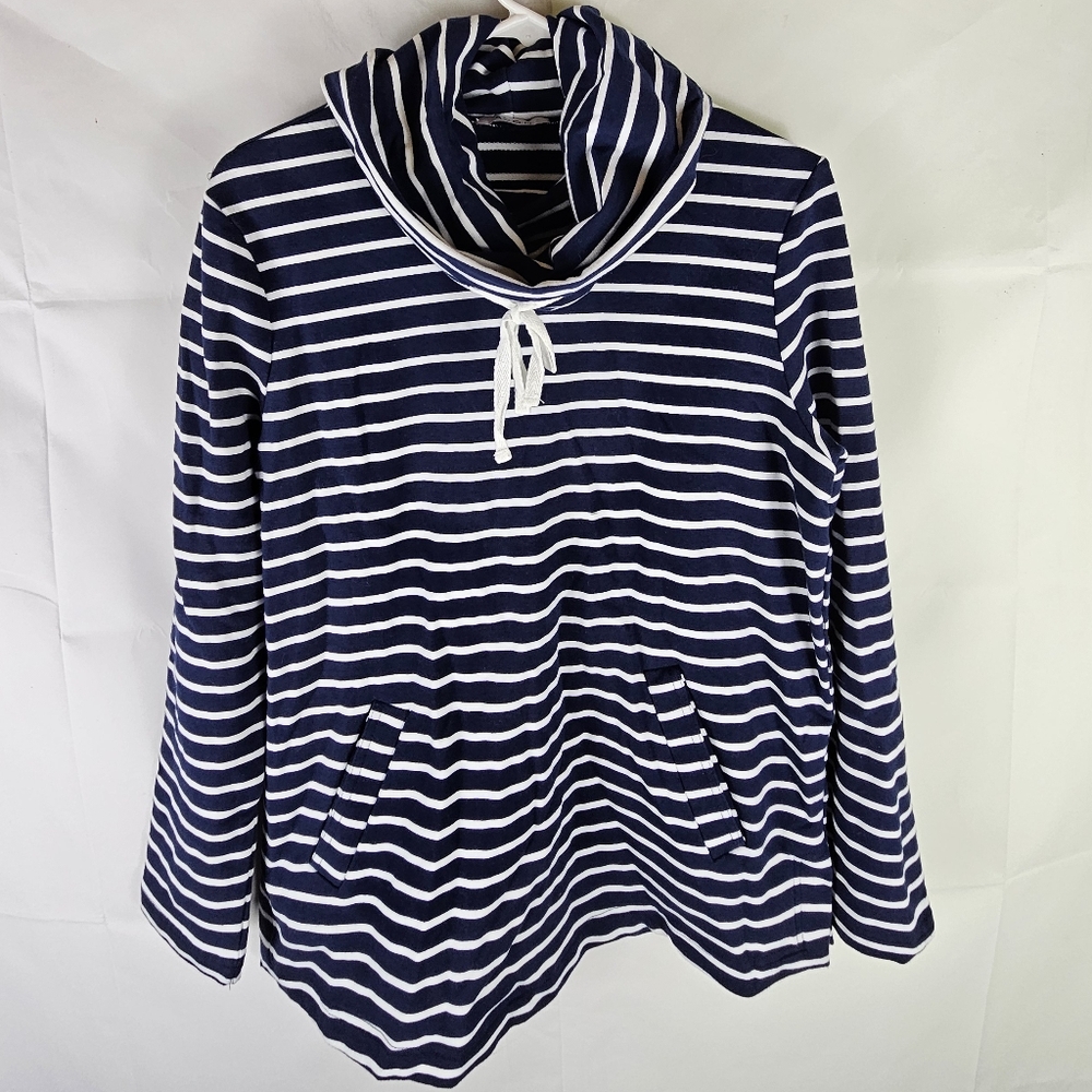 Avon Cowl Neck Sweater Sweatshirt Pullover Womens L Soft Girl Gorpcore Casual
